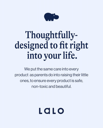 Lalo Art Cards - Set of 6 High Contrast Baby Cards for Infants - Printed with Soy-Based Ink, Lead & Phthalate-Free - Newborn Brain Development Toys - Safari Animals