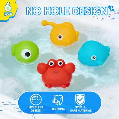 14PCS Bath Toys & 17PCS Toddler Bath Toys