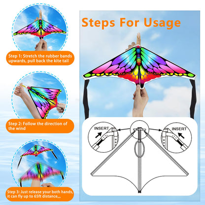 8 Pack Mini Kites for Boys Girls 3-5 6 7 8 Gifts & Party Favors, Finger Launcher Kites Bulk Easy to Fly Ejection Kite for Kids Teens Ages 4-18 Beach Graden Backyard Yard Outdoor Flying Toys