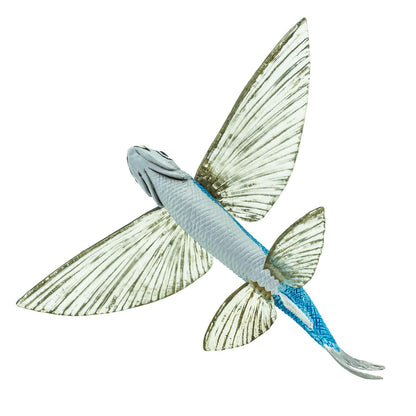 Safari Ltd. Flying Fish Figurine - Detailed 7" Plastic Model Figure - Fun Educational Play Toy for Boys, Girls & Kids Ages 18 Months+