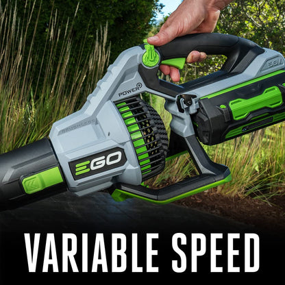 EGO POWER+ Leaf Blower Cordless 765 CFM with 56V 5.0Ah Battery and 320W Charger Included (LB7654) Plus Extra 2.5Ah Battery (BA1400T)