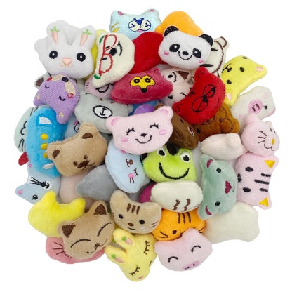 Easter 50 PCS Random Mini Stuffed Animal Plush Toys Set, Cute Small Stuffed Toy for Classroom Treasure Box Toys Prize Party Favors, For Claw Machine Prizes Goodie Bag Filler Carnival Birthday Party