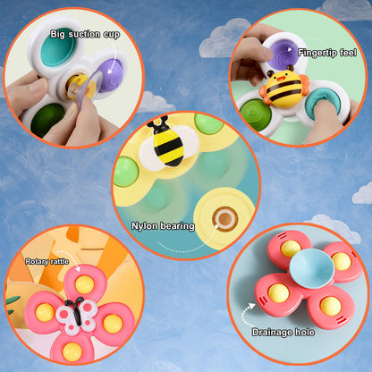 Bath Toys for babier 6-12 Months - Toddla Whale Bath Toy Sprinkler - Suction Cup Spinner Toy for Baby Bathtub Tub Toys for Toddlers 1-3 Toddlers Birthday Gift for 1 2 3 4 5 Year Old Boys Girls