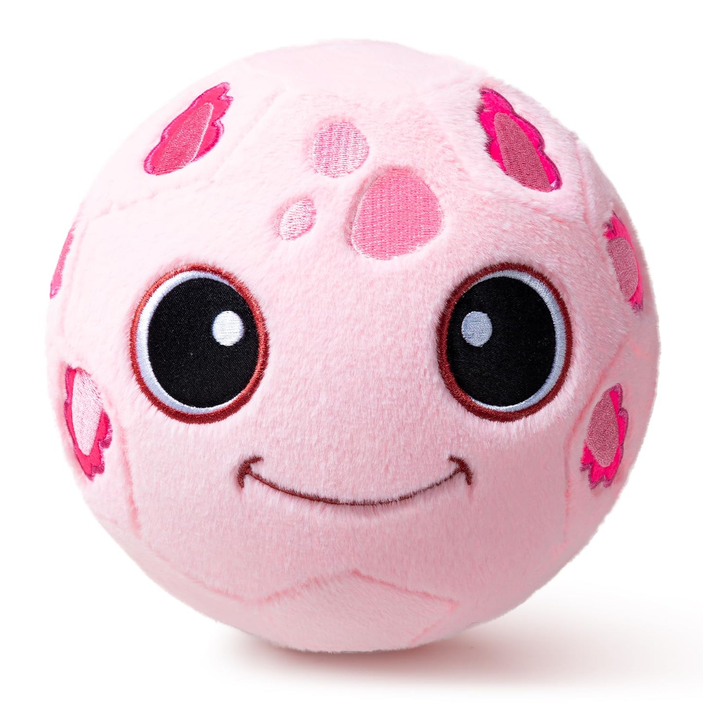 VangeBow Silent Indoor Soccer Balls for Toddlers 1-3, Inflatable Soft Plush Baby Toddler Soccer Ball Toys Gifts for 1 2 3 4 5 Year Old Boy Girl First Birthday Gift (Axolotl, Pump Include)