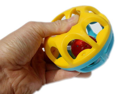 Baby Pop Up Toy with Music, Cause & Effect Pop-Up Animal Toys + Rattle Balls, Textured Easy-Grasp Sensory Balls, Interactive Montessori Learning Gifts for Babies 3-12 Months, 1 Year Old Boys & Girls