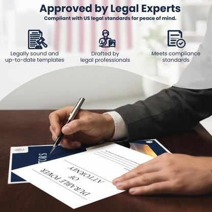 By The Willow Estate Planning Kit – Last Will and Testament Kit, Living Will, Durable Power of Attorney & Medical Directive - Attorney Approved Forms, Valid in 50 States