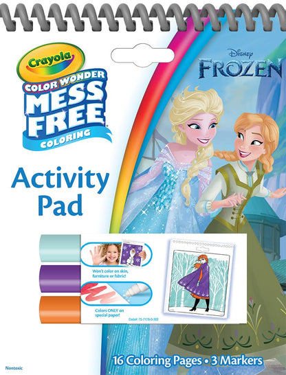 Crayola Disney Color Wonder Bundle (3 Pack), Essential Easter Basket Stuffer, Toddler Mess Free Activity Pads & Markers, Disney Coloring Toys, Easter Gift, 3+
