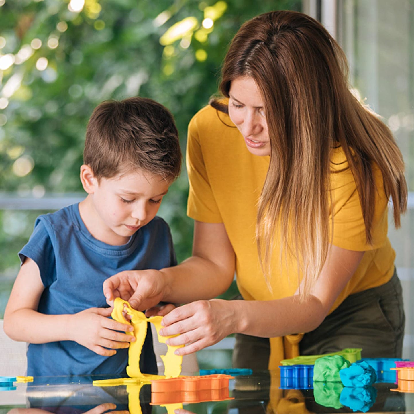 Modeling Clay Kit - 55 Colors Air Dry Clay DIY Molding Clay with Tools, Kids Art Crafts Gift for Boys & Girls Age 3-12 Year Olds