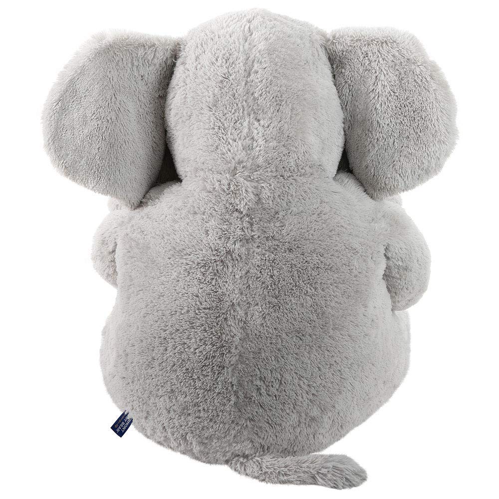 Vermont Teddy Bear Giant Elephant Stuffed Animal | 4 Foot Elephant Plush Toy and Emotional Support Plush for Kids and Adults | Crafted in the USA