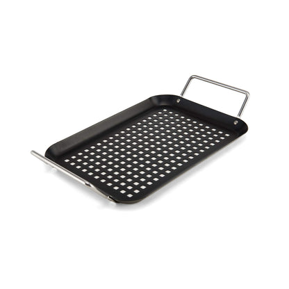 Farberware Barbecue Grill Topper, 7x13.5-Inch, Black