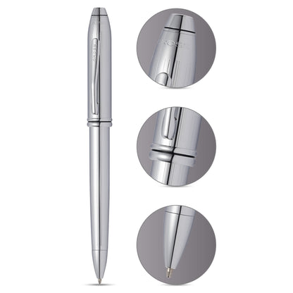 Cross Townsend Lustrous Chrome Ballpoint Pen