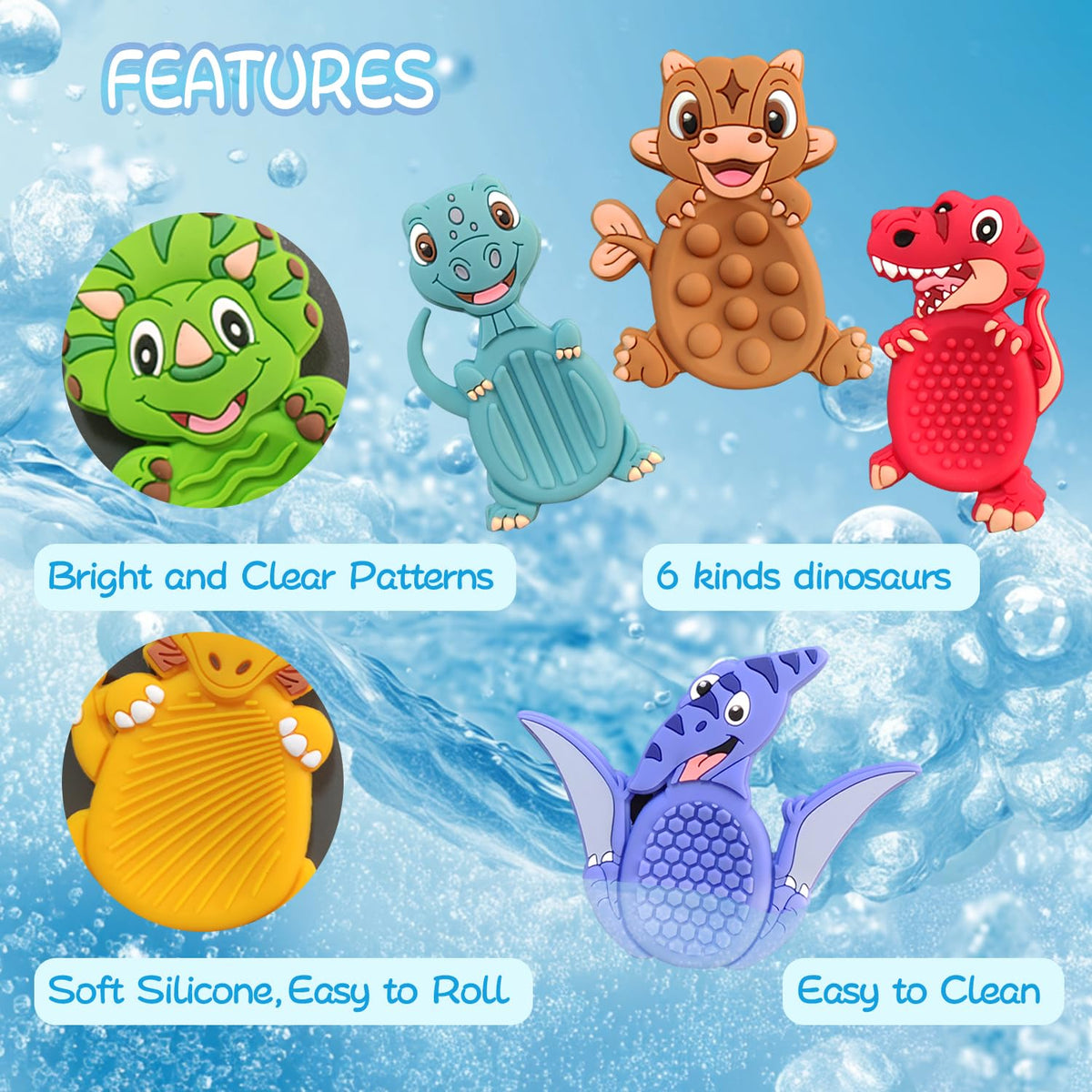12Pack Dinosaur Sensory Fidget Stress Toys for Kids Classroom, Autism Calming Special Education Must Haves Travel Essentials, Valentine's Day Cards Gifts for Party Favors Class Birthday 3 5 7 Boy Girl