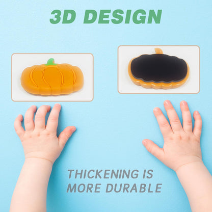 Fridge Magnets for Toddlers 1-3, Fruit Refrigerator Magnets for Kids, 3D Design Magnetic Toys for Toddlers, Durable & Large Size, Full Back Magnet Cute Toy, Early Education Gift for Baby