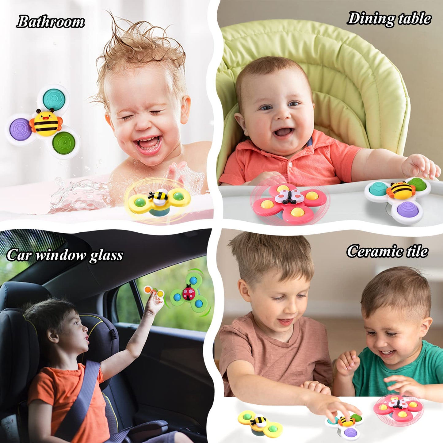 Bath Toys for babier 6-12 Months - Toddla Whale Bath Toy Sprinkler - Suction Cup Spinner Toy for Baby Bathtub Tub Toys for Toddlers 1-3 Toddlers Birthday Gift for 1 2 3 4 5 Year Old Boys Girls
