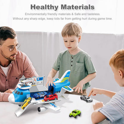 Airplane Toy, Airplane Toys for 3 Years Old, Airplane for Toddlers, Toys for 3+ Year Old Boys, Toy Airplane for Boys Age 4-7, 3+ 4 5, Aeroplane Toy, Plane Toy for Birthday, Chritmas Gift