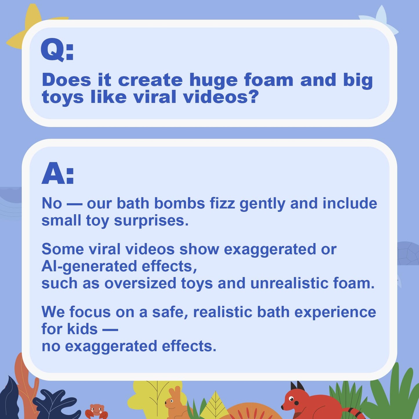 30 Kids Bath Bombs with Surprise Inside – Gift Set with 30 Unique Land & Sea Animal Toys, Fun, Educational, and Child-Safe Natural Bath Bombs with Toys, Great Gift for Kids’ Birthdays & Christmas