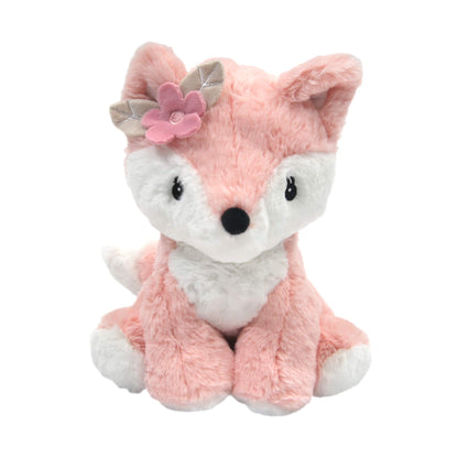 Lambs & Ivy Friendship Tree Plush Pink Woodland Fox Stuffed Animal Toy - Autumn (Pack of 2)