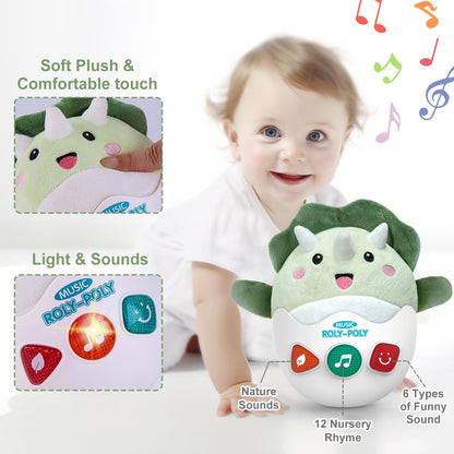 WOWOHAGE Baby & Toddler Toys for 3-6-12-18 Months with Light and Sound, Learning Birthday Shower Gift for Boys Girls