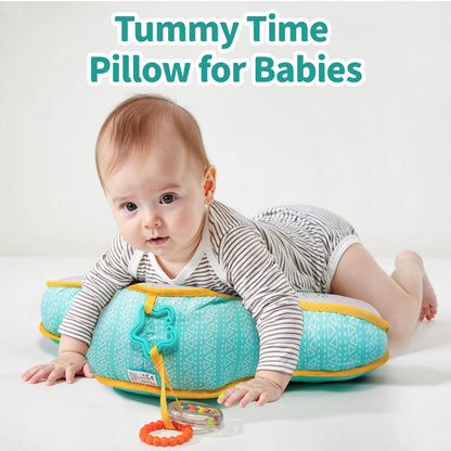 Montessori Sensory Crawling Toy for Newborns - Tummy Time Pillow with Ergonomic Design for Easier Parenting Development
