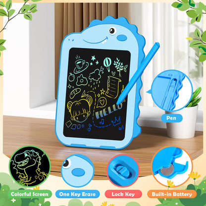 12 Pack LCD Writing Tablet for Kids, Colorful Doodle Board Drawing Tablet, Educational Kid Toys, Doodle Pad Dinosaur Toys for 3 4 5 6 7 8 Year Old Boys Girls