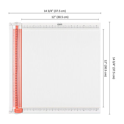 Bira Trim and Score Board, Includes 12x12 Inch Board, Scoring Tool and Envelope Maker for Card Making