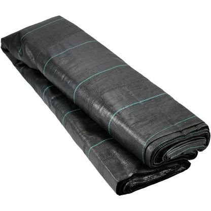 Happybuy Driveway Fabric, 13x60ft Commercial Grade Landscape Fabric, Garden Weed Barrier Fabric Heavy Duty, Geotextile Fabric Underlayment Gravel, Ground Cover Drainage Fabric, Weed Mat Cloth
