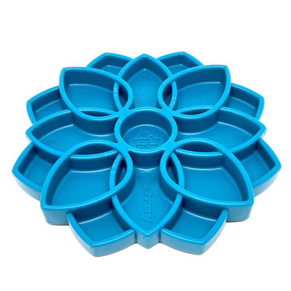 SodaPup Mandala eTray – Durable Slow Feeder Tray Made in USA from Non-Toxic, Pet-Safe, Food Safe Material for Mental Stimulation, Calming, Avoiding Overfeeding, Slow Eating, Healthy Digestion & More