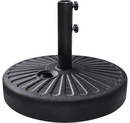 EliteShade Umbrella Base Water Filled Stand Market Patio Outdoor Heavy Duty Umbrella Holder(Black)