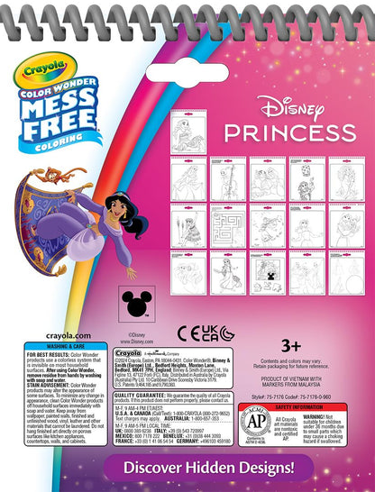 Crayola Disney Color Wonder Bundle (3 Pack), Essential Easter Basket Stuffer, Toddler Mess Free Activity Pads & Markers, Disney Coloring Toys, Easter Gift, 3+