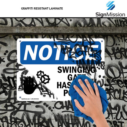 OSHA Notice Sign - Notice Vendors, Visitors Must Register at Office | Aluminum Sign | Protect Your Business, Work Site, Warehouse & Shop | Made in The USA