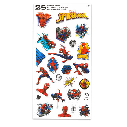 Spider-Man Spiderman Pencil Case for Kids - Marvel Stationery Bundle Pencil Case, Erasers, Stickers, Bookmark, More | Spiderman School Supplies for Boys 4-6