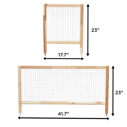 Jumbl Raised Canadian Cedar Garden Bed | Garden Beds Outdoor | Elevated Wood Planter for Growing Fresh Herbs, Vegetables, Flowers, Succulents & Other Plants at Home | Great for Outdoor | 48x48x10”