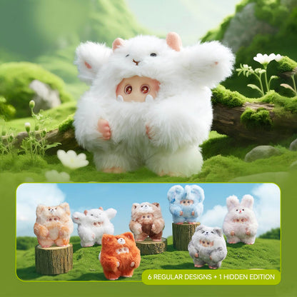 OHKU Giggle Monster Furry Forest Series Vinyl Plush Blind Box (Whole Set)