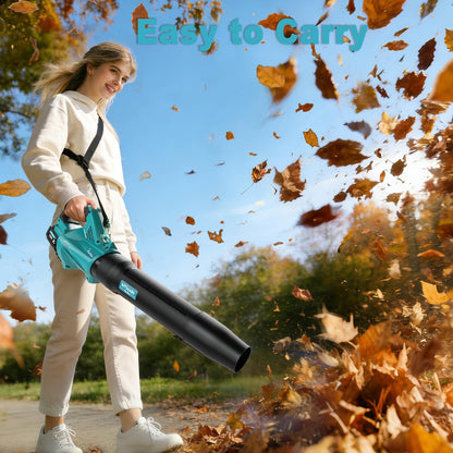 MTkoala Leaf Blower Cordless, New Upgraded 1200W Brushless Motor Leaf Blower, 700CFM 200MPH with 3 Speed Modes, 160Mins Max Runtime, Handheld Electric Blower for Lawn Care, Yard, Dust & Snow (Blue)