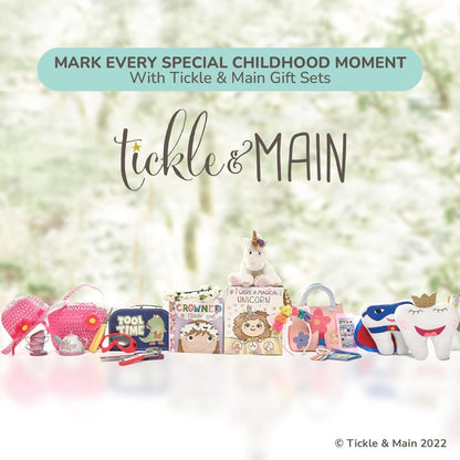 Tickle & Main Noah's Ark Baptism Gifts for Boys Book & Sock Set - 0-12 Months, 4-Piece - Baptism Essentials & Storybook Combo