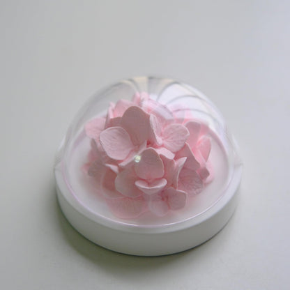 FLCSIed Essential Oil Passive Flower Diffuser -Non-Electric Peony Flower Porcelain Aromatherapy Diffusers for Small Mini Room, Desk Decorative, Bathroom (Pink, Hydrangea)