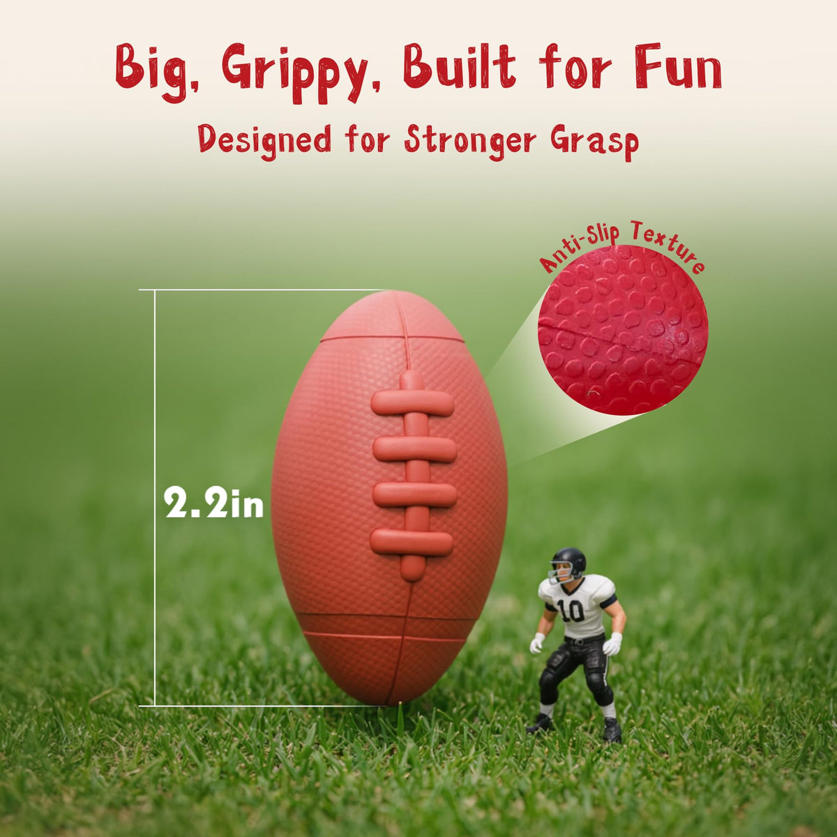 6 Colors Unbreakable Football Jumbo Crayons, Big Egg Crayons for Toddlers and Babies, Non-Toxic, Easy Grip for Small Hands, No Mess Coloring, Baby Learning Gifts