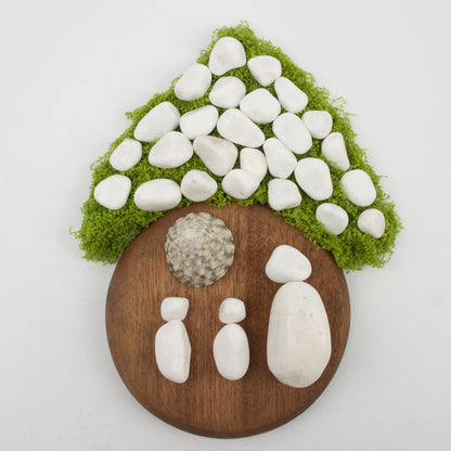 LOOIOOJ 10 lbs White Polished Decorative Stones, 0.5-1 Inch Landscape Rocks for Indoor Plants, Garden, Outdoor Pathways, Vase Fillers, Pots, Glass Containers, and Craft Pro (Pure White, Weight: 10 LB)