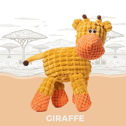 Zagrine 3-Pack Squeaky Dog Toys,Durable Stuffed Animal Plush Dog Toys with Squeak Sounds to Keep Dogs Busy,Tough Cute Puppy Toys for Small,Medium,and Large Dogs