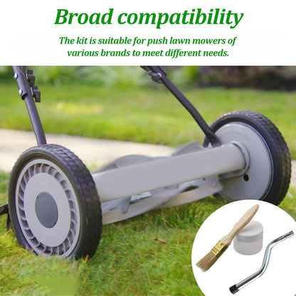 AAAQQ SK-1 Compound Sharpening Kit Compatible with Push Reel Lawn Mower, Reel Lawn Mower Sharpening Kit, Manual Push Lawn Mowers Sharpening Kits