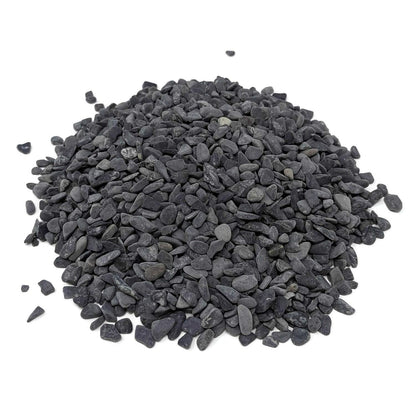 Midwest Hearth Natural Decorative Gray Bean Pebbles 1/5" Size (10-lb Bag)