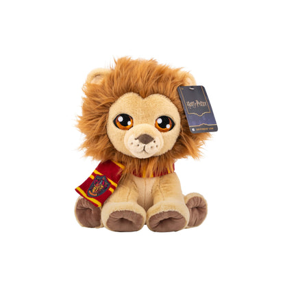 Jazwares Warner Bros. Discovery Harry Potter 10-Inch Gryffindor Lion Plush - Super-Soft and Huggable Plush Toy - Official Licensed Plush - All Ages