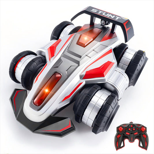 YEMIAI RC Stunt Car Drift Deformation Car, RC Stunt Toys for 4-7 Years, with Lighting and Music Toys for Birthday Gift, for Boys and Girls Ages 8-12