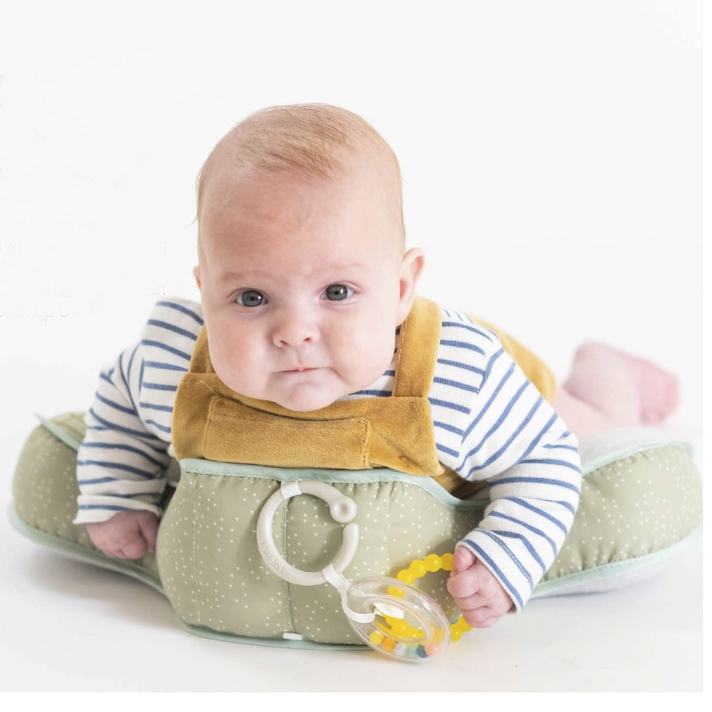 Taf Toys Tummy Time Support Toy with Detachable Toys for Newborn & Up, Develops Muscles for Crawling Montessori Sensory Crawling Toy for Infant Newborn Toddler Tummy Time Toys 0-6 Months Babies