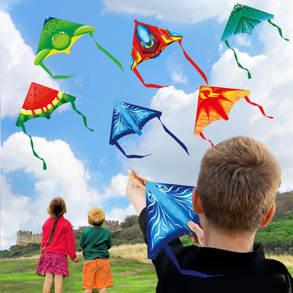 YongnKids 6 Pack Mini Kite for Kids&Adult, Finger Launcher Kites Easy to Fly on Beach| Park|Plaza|Garde|Backyard, Birthday Easter Gifts for Boys Girls Ages 3 4 5 6 7 8-18 Years Outdoor Toys