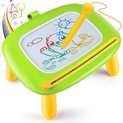 Smasiagon Toddler Girl Boy Toys,Magnetic Drawing Board for Toddlers,Early Learning Doodle Board Writing Painting Sketch Pad, Birthday Easter Valentines Day Gifts for 1 2 3 Year Old (Green)