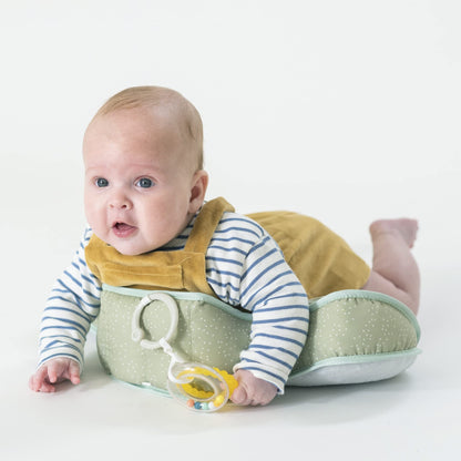 Taf Toys Tummy Time Support Toy with Detachable Toys for Newborn & Up, Develops Muscles for Crawling Montessori Sensory Crawling Toy for Infant Newborn Toddler Tummy Time Toys 0-6 Months Babies