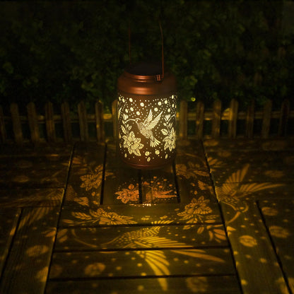 Mothers Day Gifts for Mom Grandma - Birthday Day Gifts for Women, Hummingbird Solar Lantern Outdoor Waterproof, Garden Decor