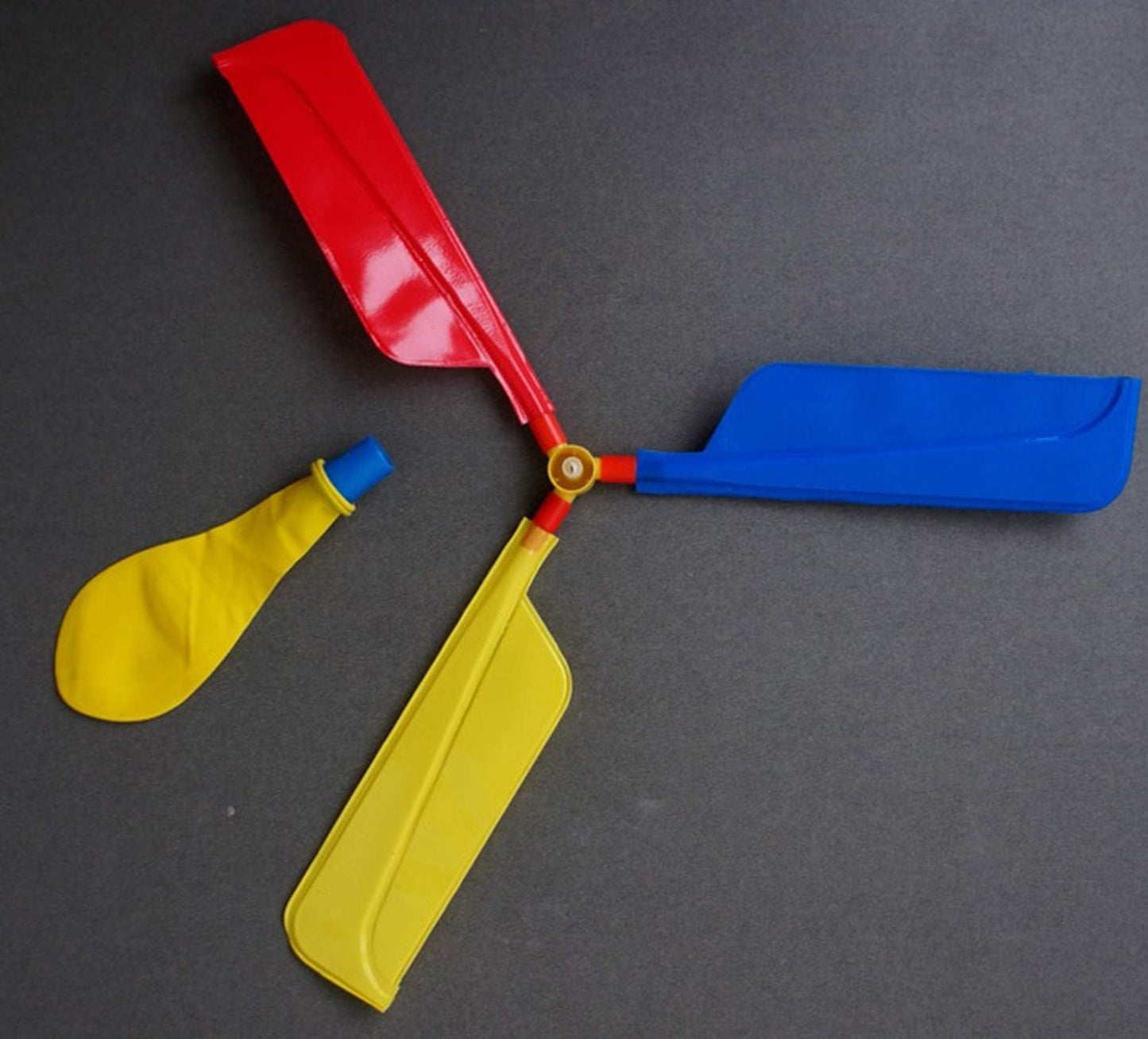 Kids Toy Balloon Helicopter (12 pack) Children's Day Gift Party Favor easter basket, stocking stuffer or birthday! Flying Toys for Boys and Girls - Outdoor Sport Toy for 7 8 9 10 Year Old