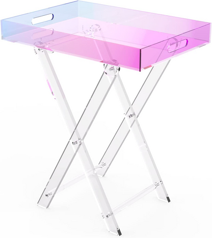 Acrylic Iridescent Coffee Table
